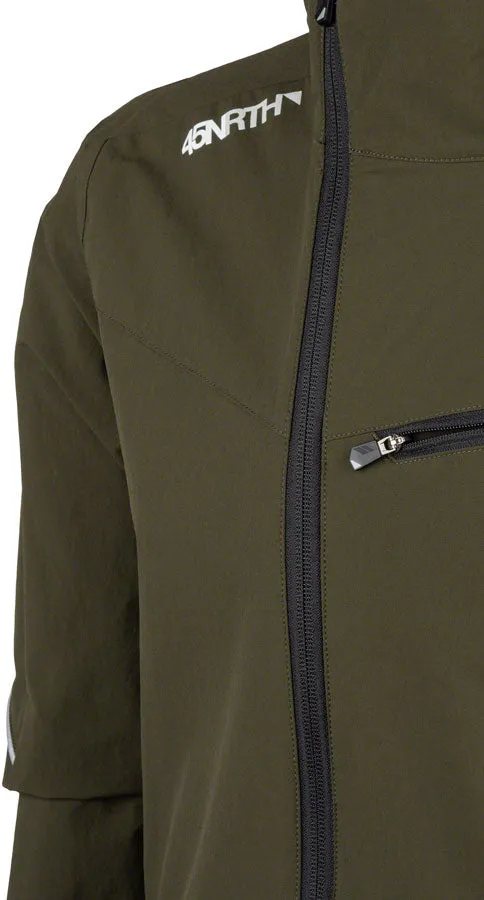 45NRTH 2024 Naughtvind Jacket - Men's, Polar Pine, Medium