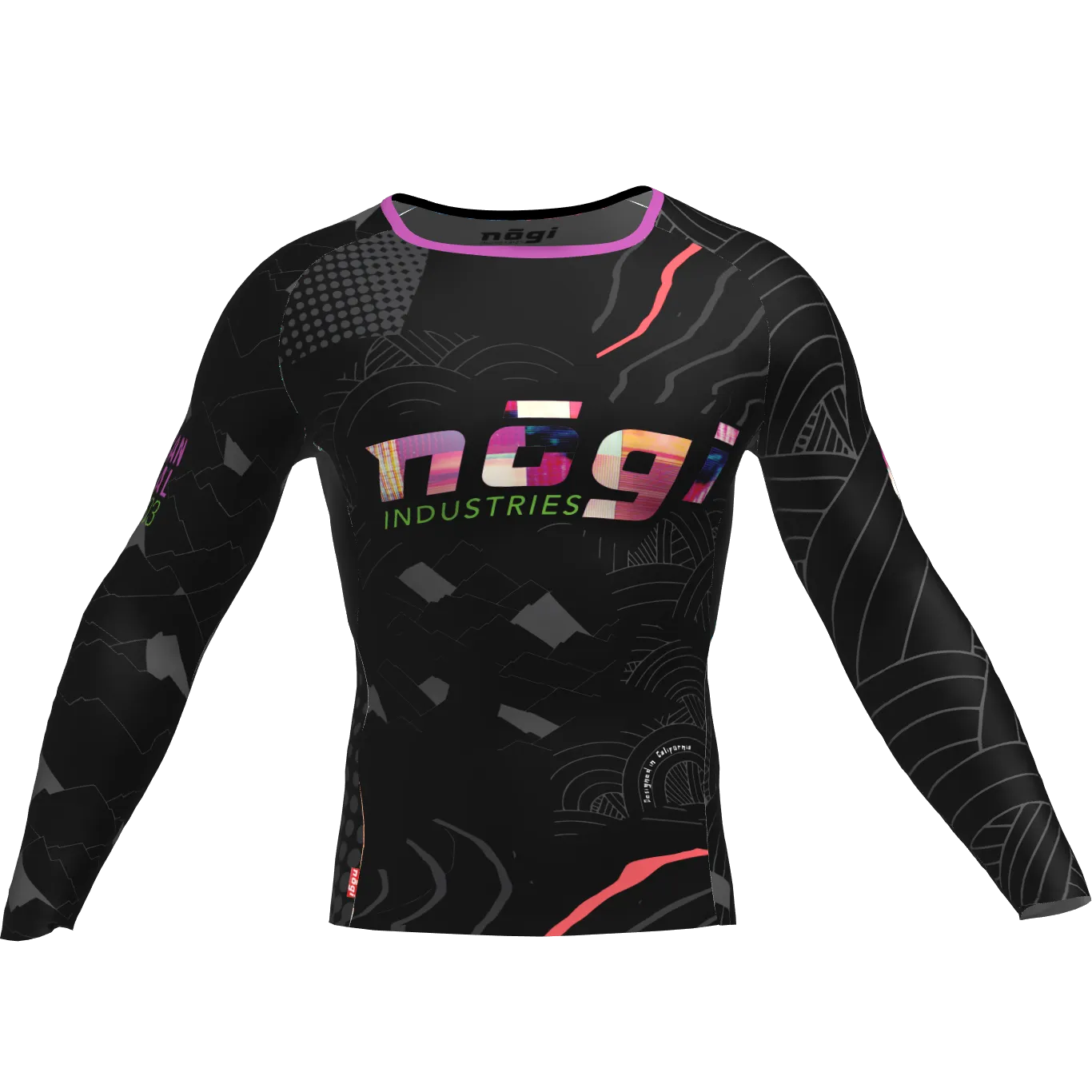 Acid Gambit Long Sleeve Rash Guard
