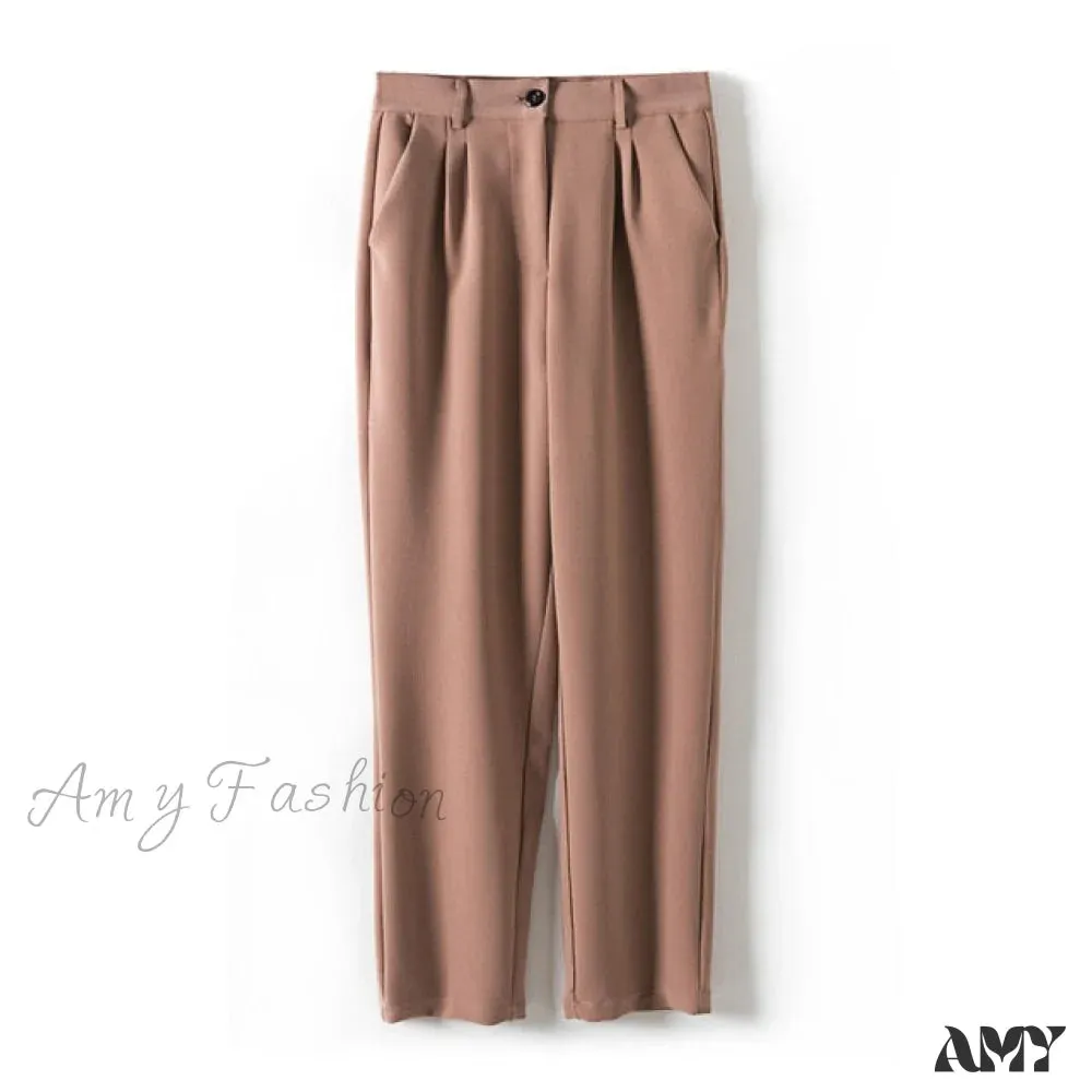 Amy Fashion - Women Blazer Guard Pants Sets
