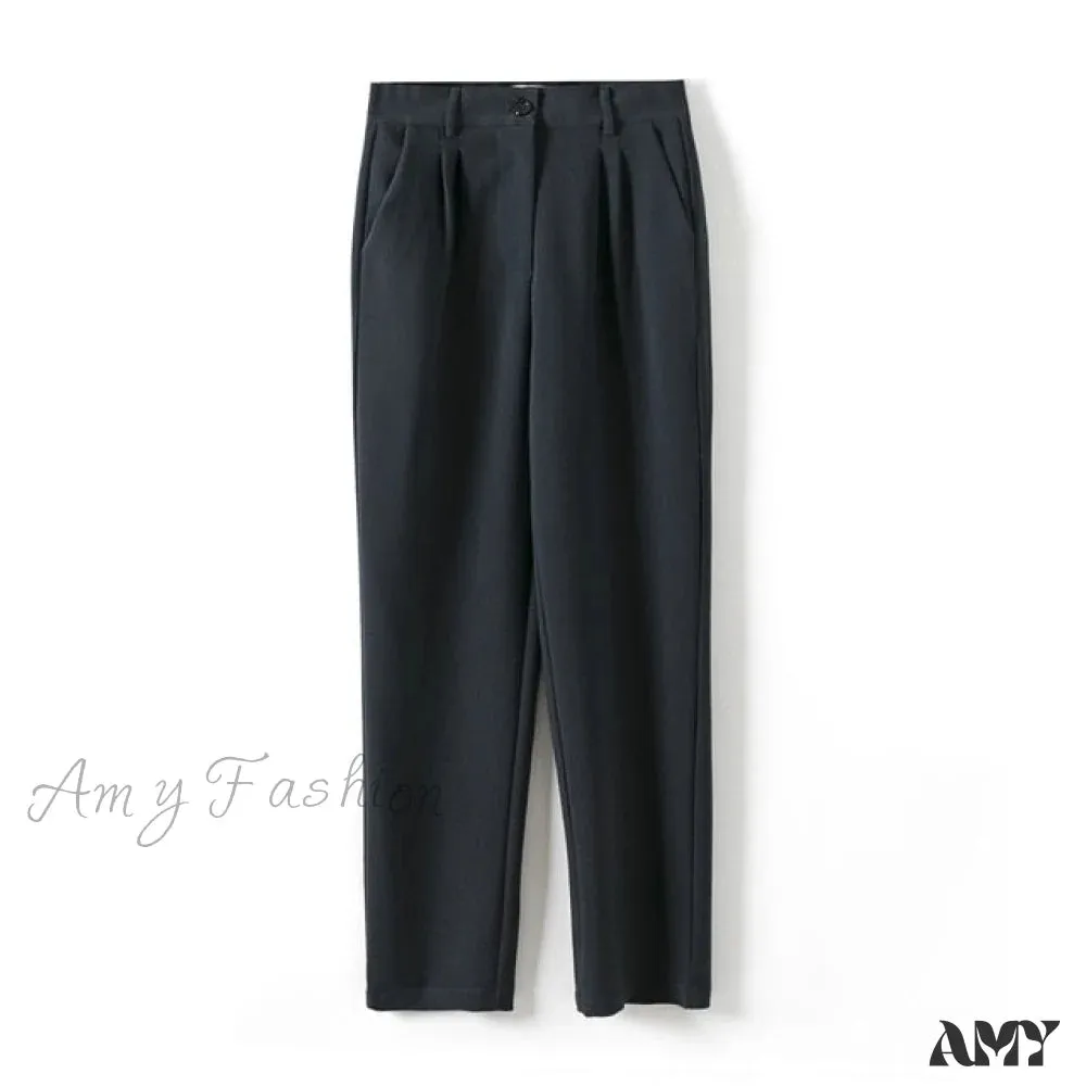 Amy Fashion - Women Blazer Guard Pants Sets