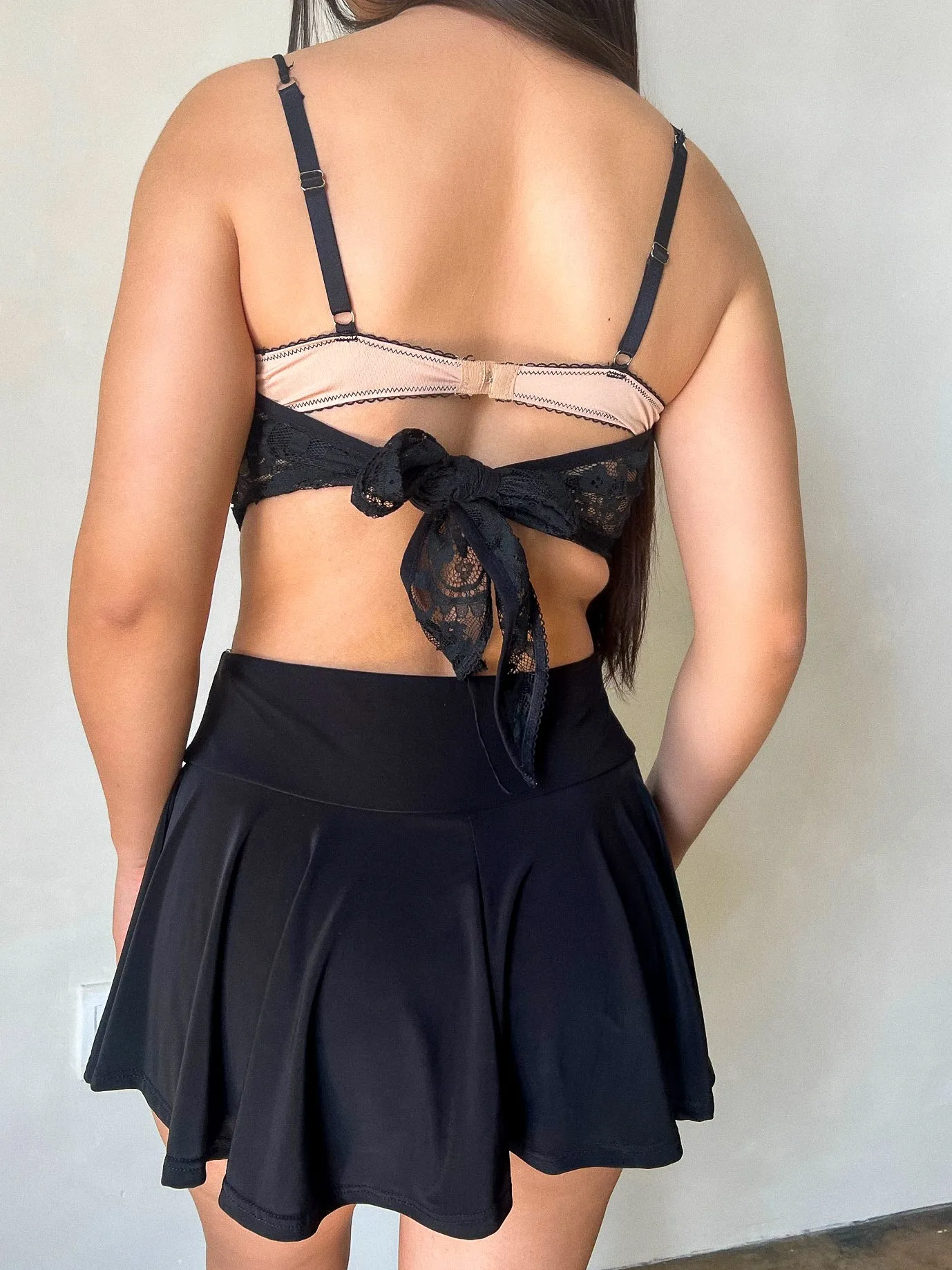 Andreana Corset Top (Black)