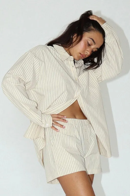 avery blouse - cream