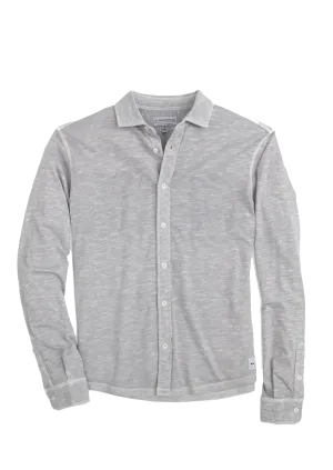 Balao Knit LS Sport Shirt Steel Grey