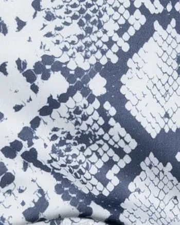 Ballet Top Ultraluxe | Azure Snakeskin