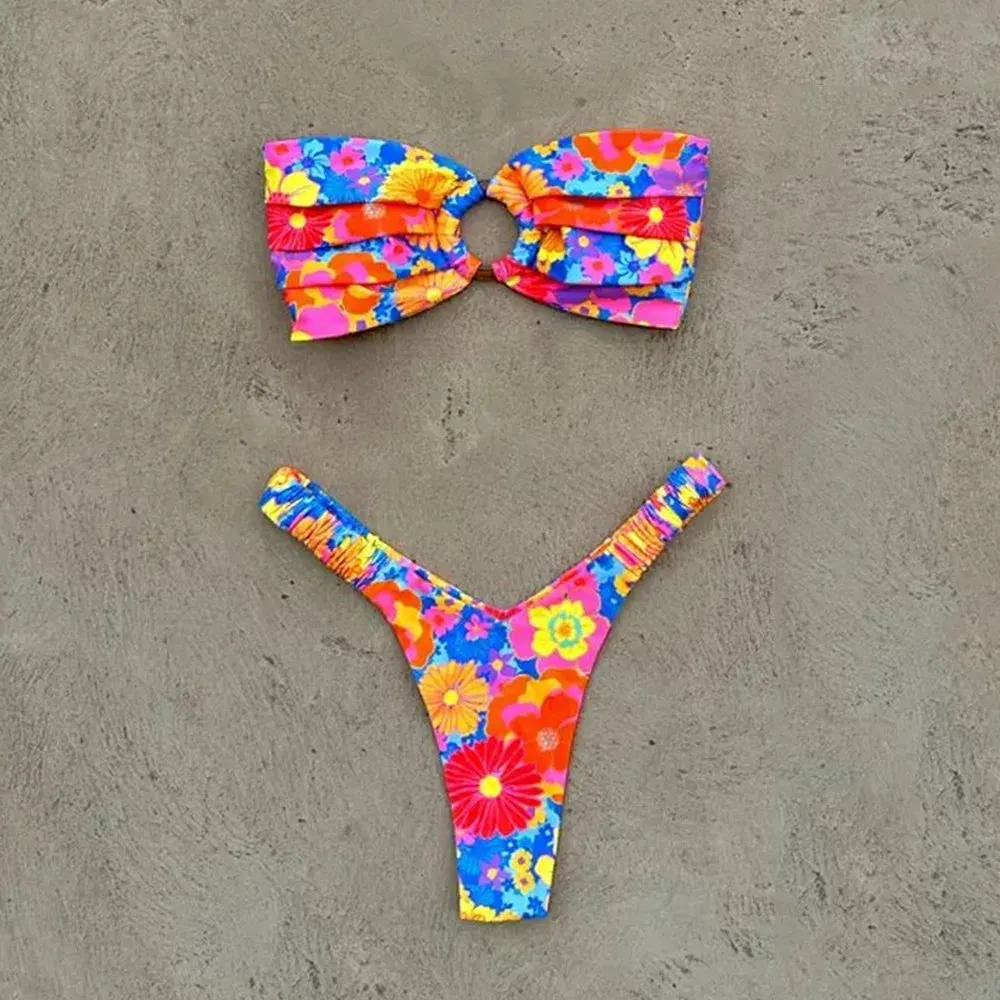 Bandeau Bikini Set