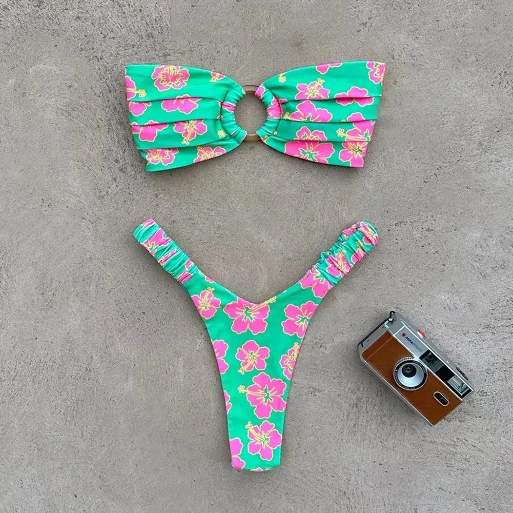Bandeau Bikini Set