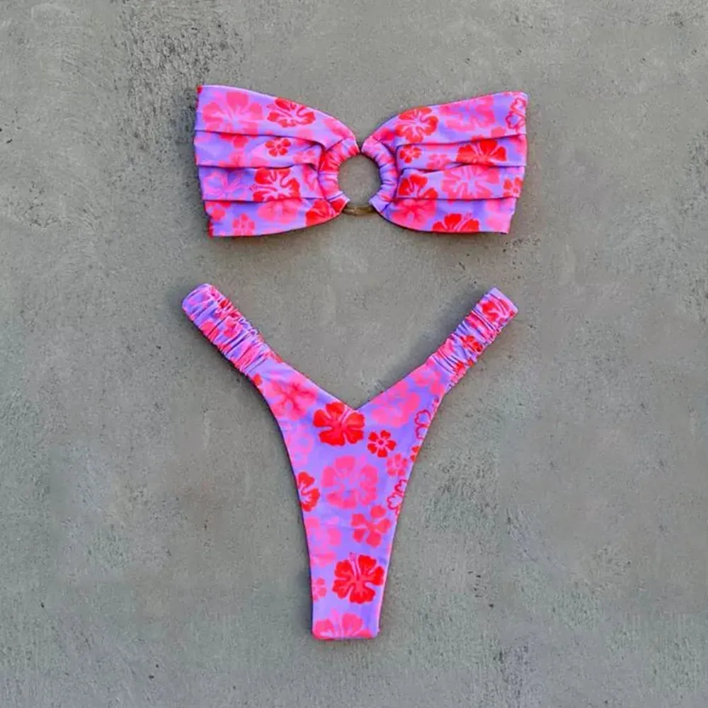 Bandeau Bikini Set