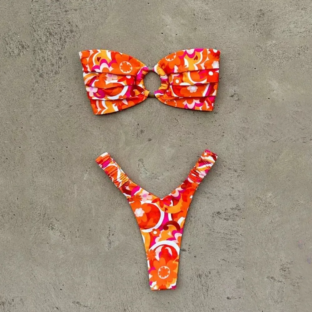 Bandeau Bikini Set