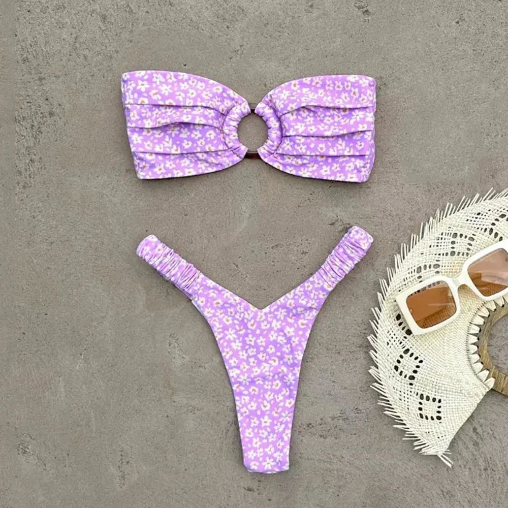 Bandeau Bikini Set