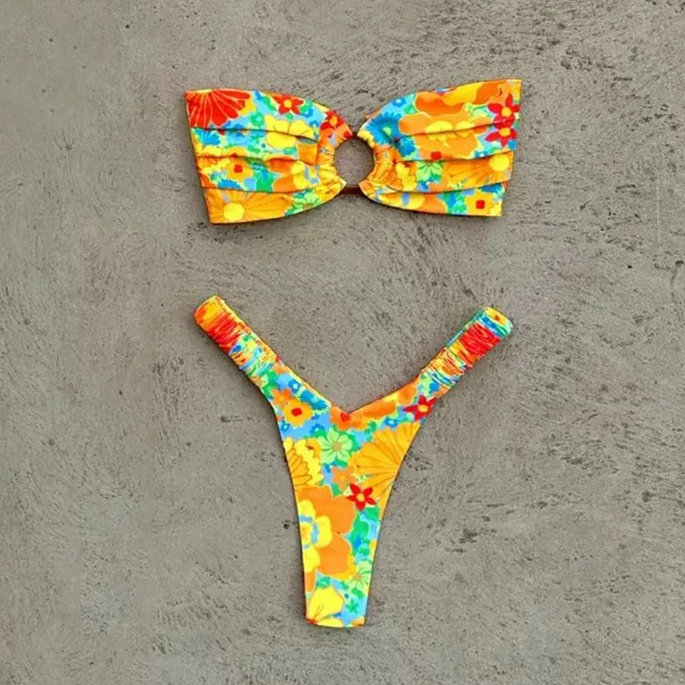Bandeau Bikini Set