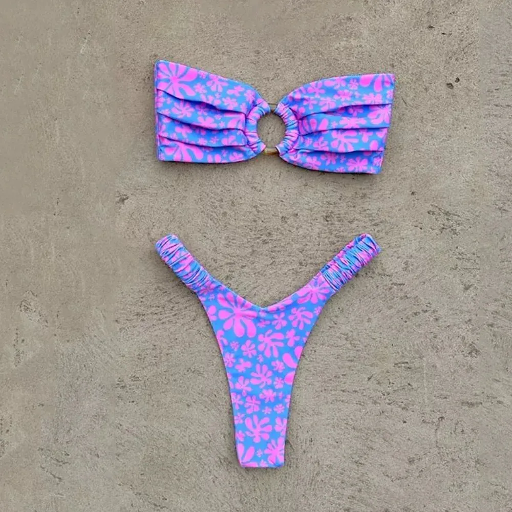 Bandeau Bikini Set