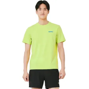 Barrel Men Vibe Sunset S/S Rashguard-GREEN