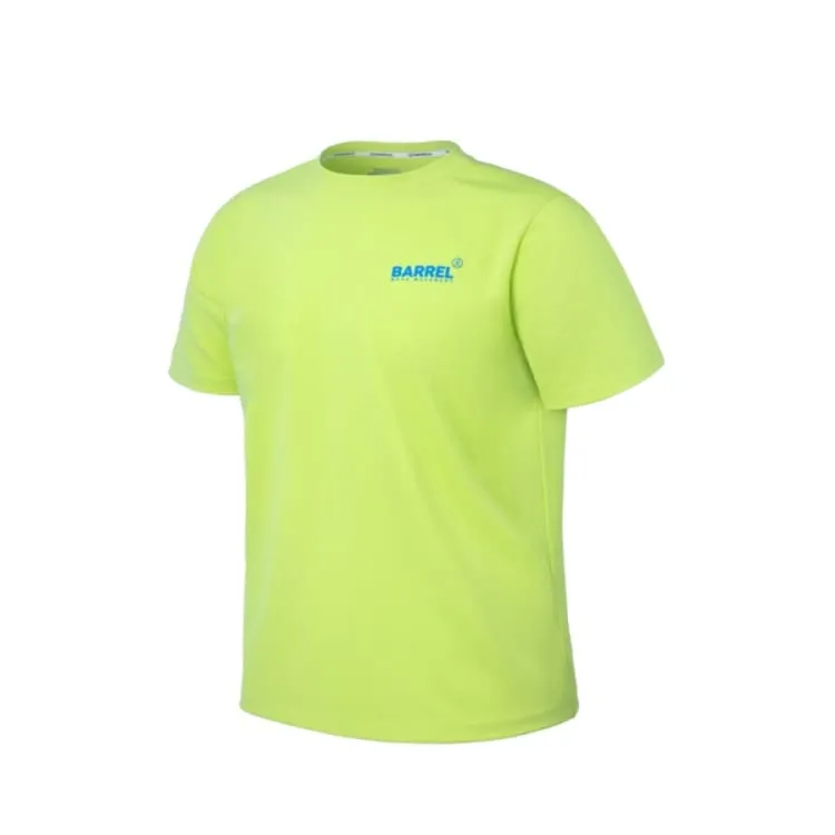 Barrel Men Vibe Sunset S/S Rashguard-GREEN