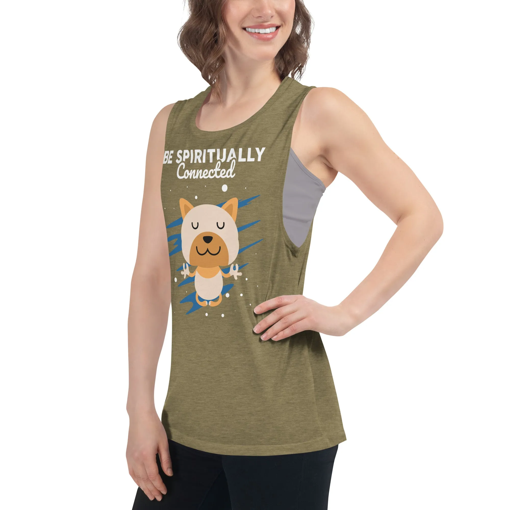 Be Spiritually Connected Muscle Tank