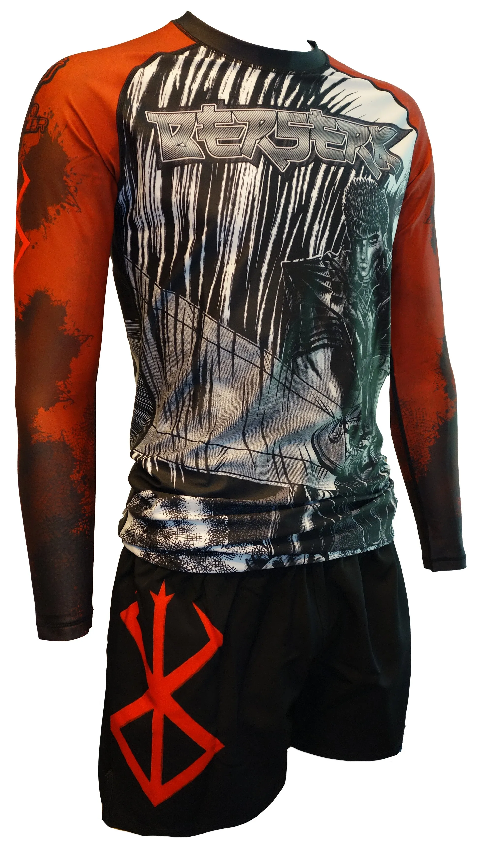 Berserk Manga Long Sleeve Rashguard