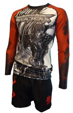 Berserk Manga Long Sleeve Rashguard