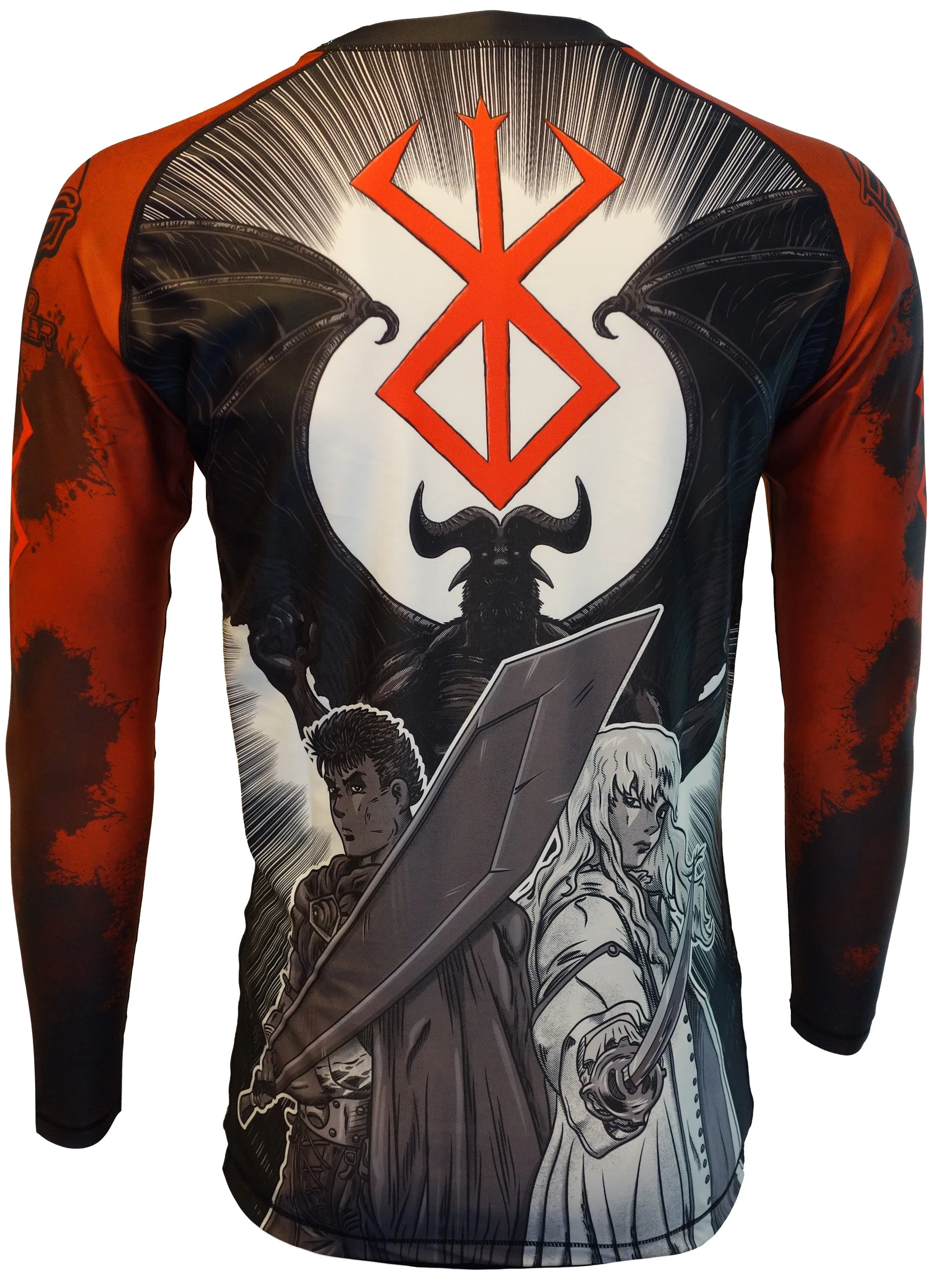 Berserk Manga Long Sleeve Rashguard