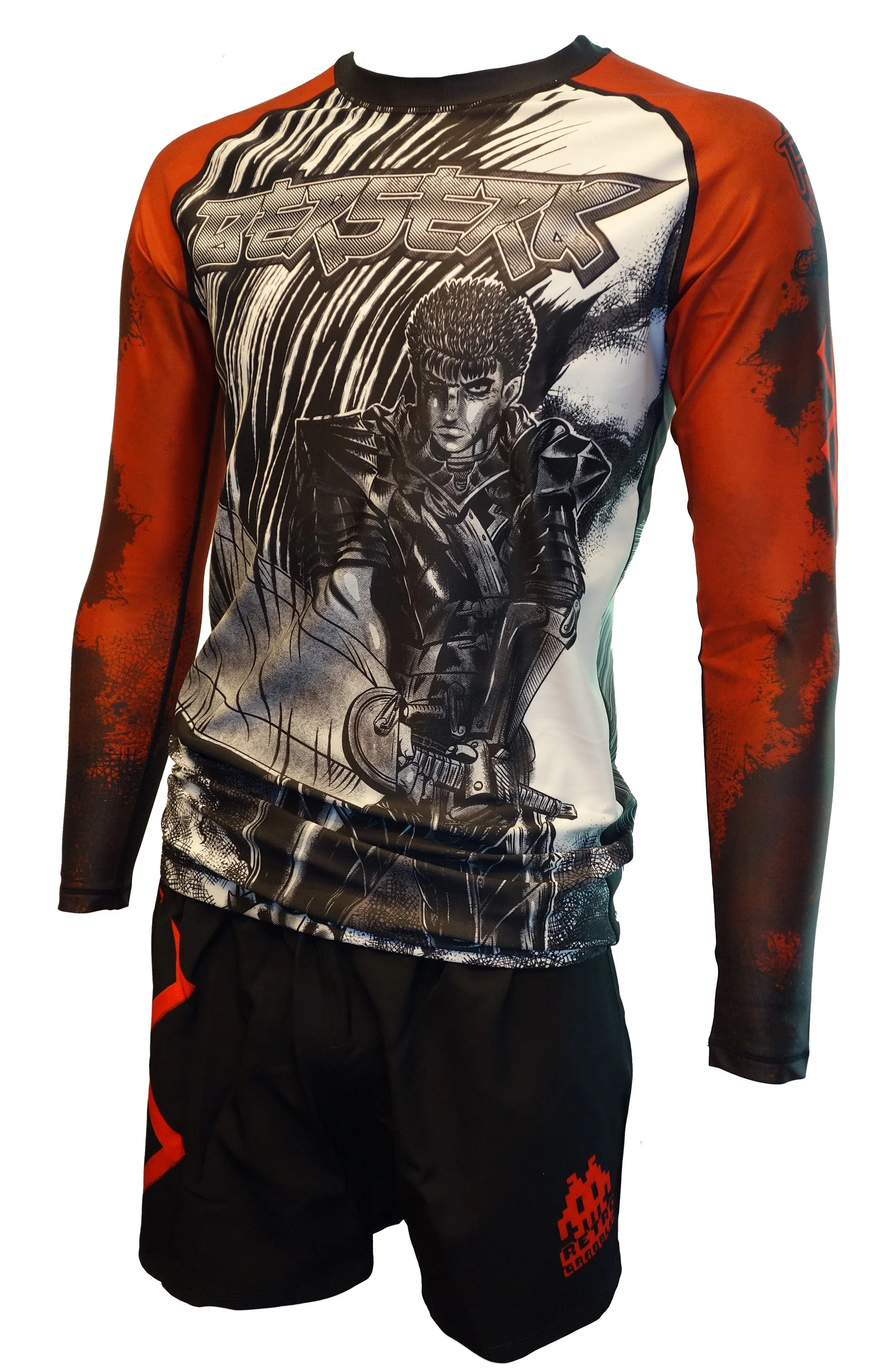 Berserk Manga Long Sleeve Rashguard