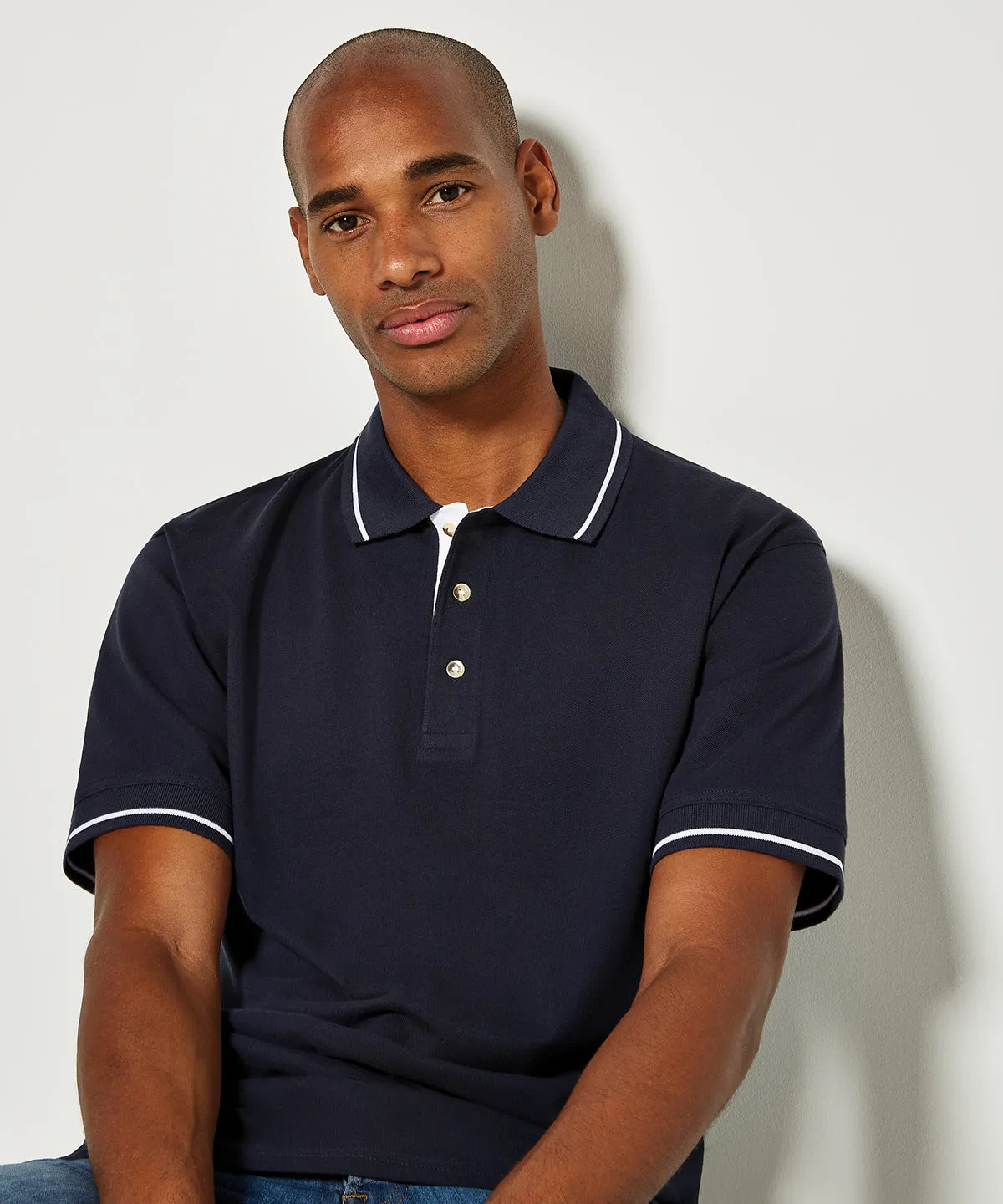 Black/White - St Mellion polo (classic fit)