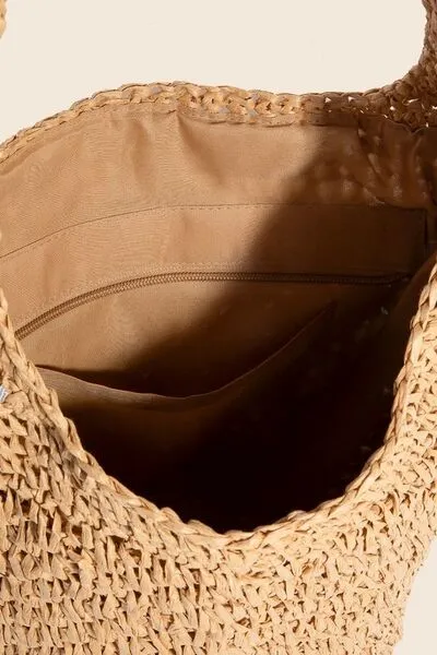 Boho Woven Hobo Shoulder Bag