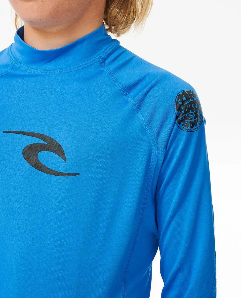 Brand Wave UV Long Sleeve Rash Guard - Boys (8-16 years)