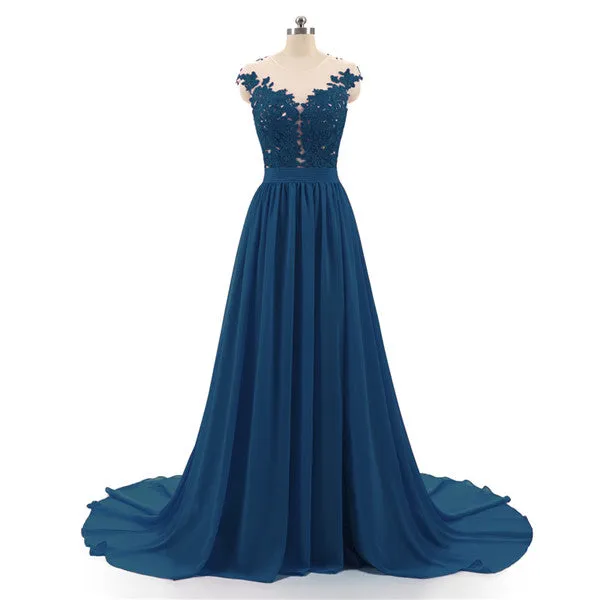 Burgundy A-line Evening Dresses Long With Buttons Sexy See Through Back High Split Lace Prom Dress Evening Gowns