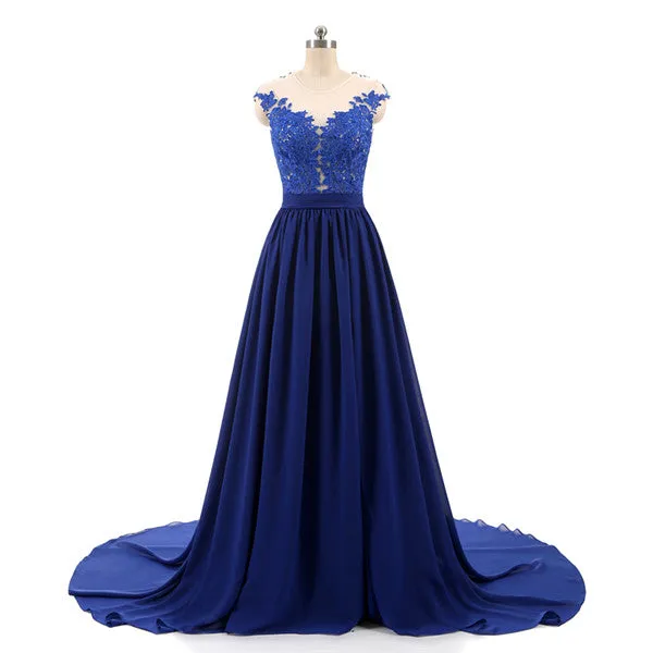 Burgundy A-line Evening Dresses Long With Buttons Sexy See Through Back High Split Lace Prom Dress Evening Gowns
