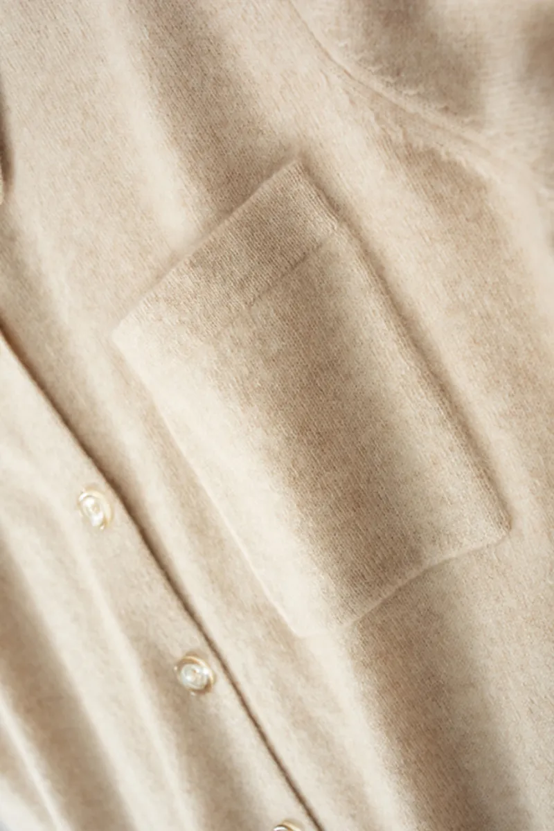 Casual 100 Cashmere Button Up Shirt