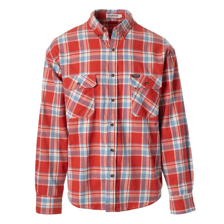 Cattleman Flannel- Red and Blue