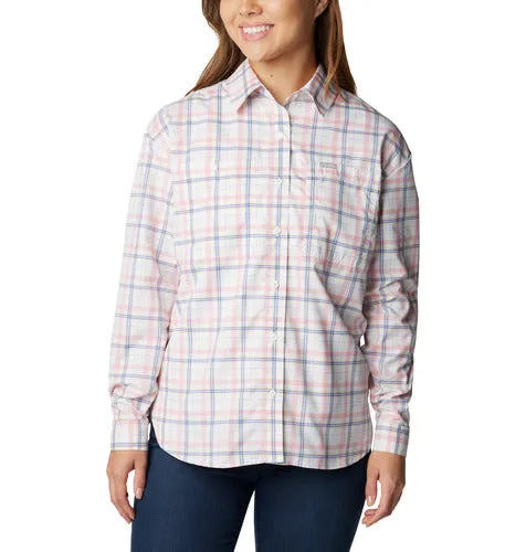 Columbia Women's Silver Ridge™  Utility Patterned Long Sleeve Shirt