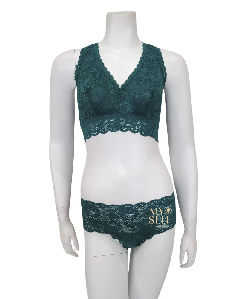 Cosabella Congo Curvy Bralette & Shorts Set