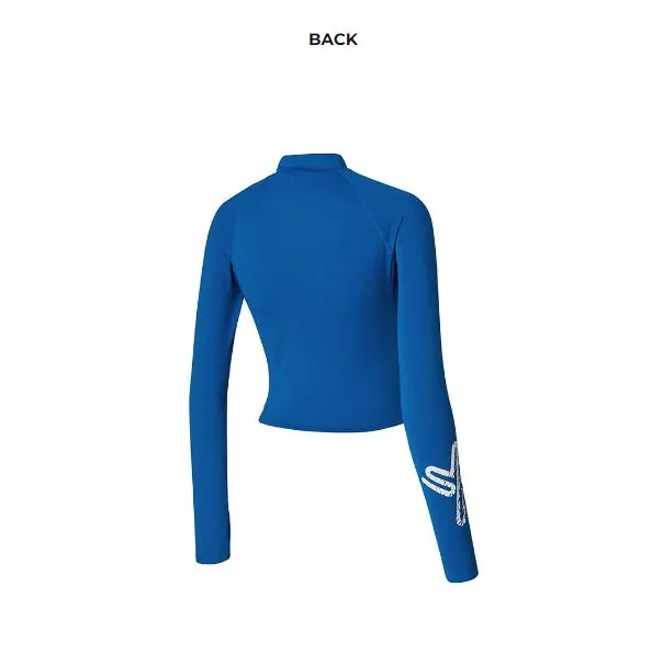 Crack symbol rash guard