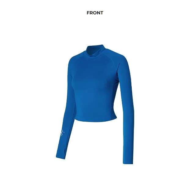 Crack symbol rash guard