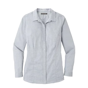 D2023W Ladies Pincheck Easy Care Shirt