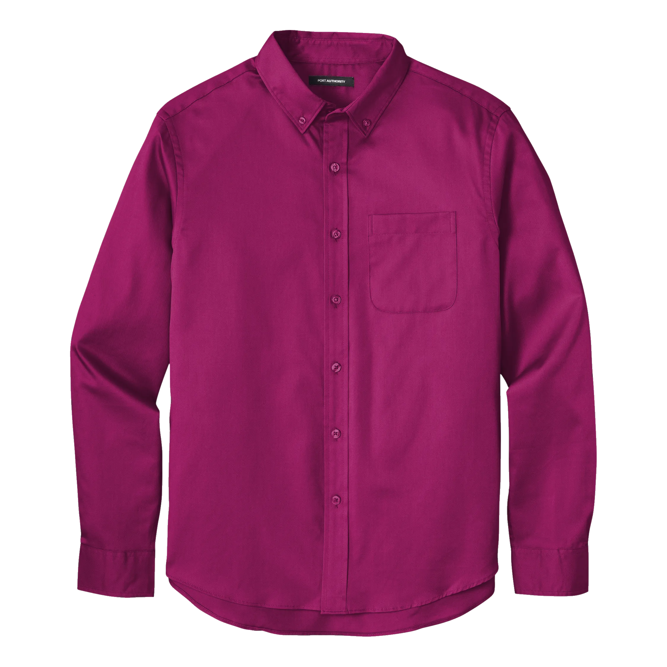 D2104M Mens Long Sleeve SuperPro React Twill Shirt
