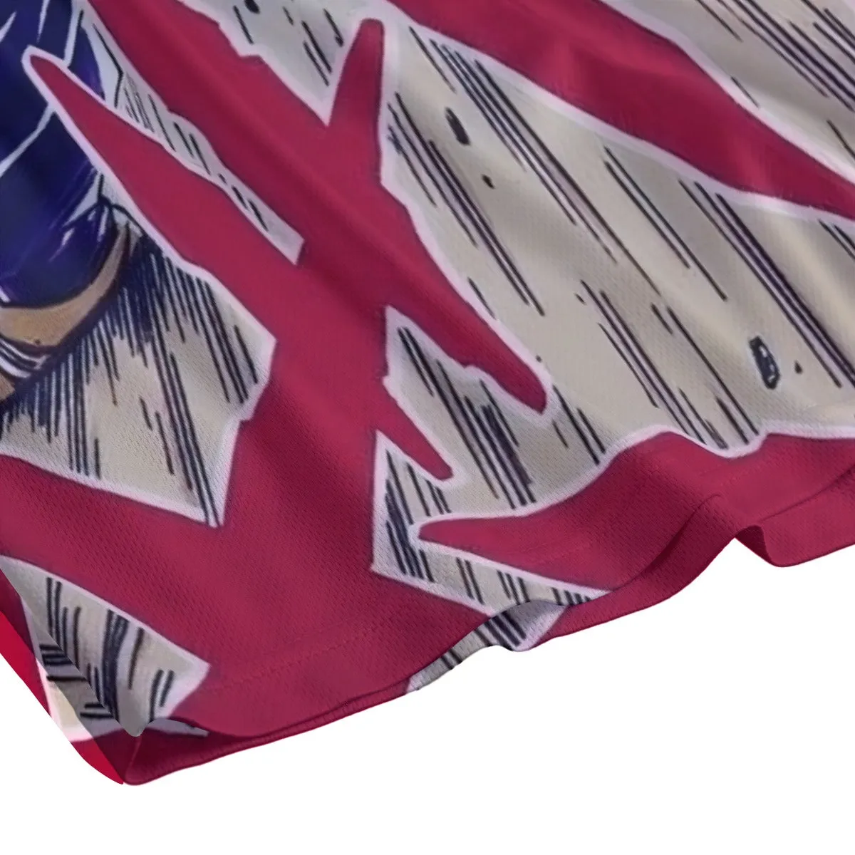 DBZ Evil King Piccolo Release Power Final Battle Fashion Mesh Shorts