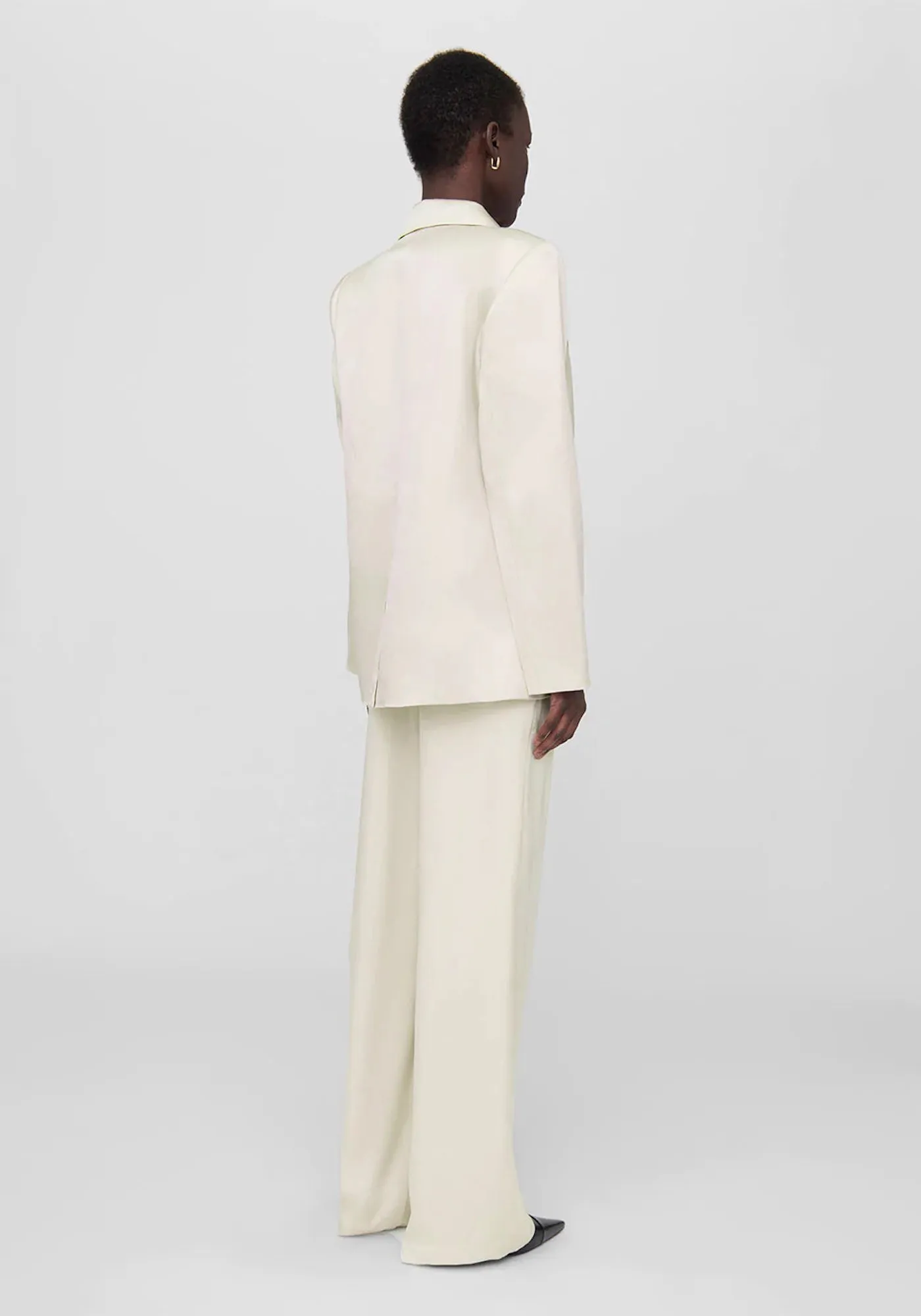 DONNE BLAZER IN OYSTER