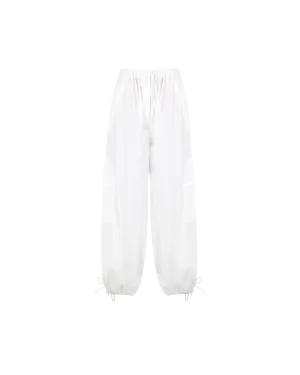 DONOVAN TIE PANT WHITE