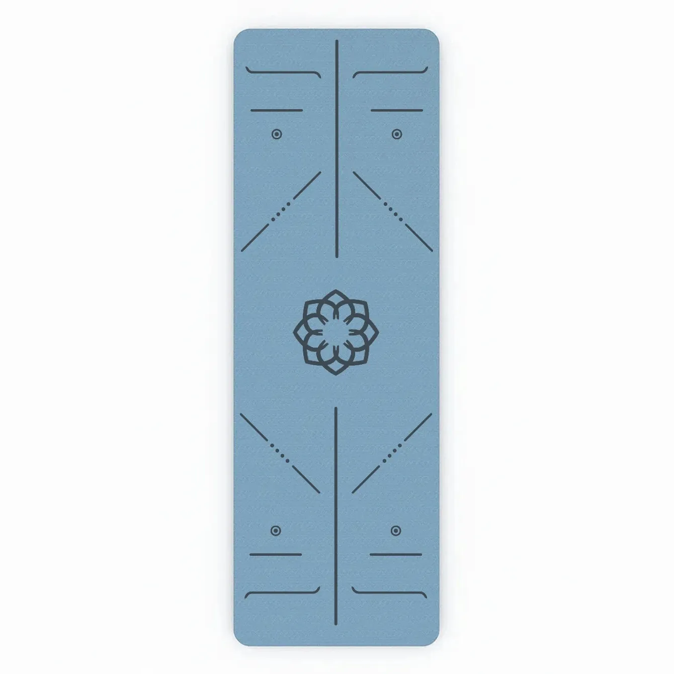 Eco-Friendly Non-Slip Yoga Mat for Home Workouts and Pilates