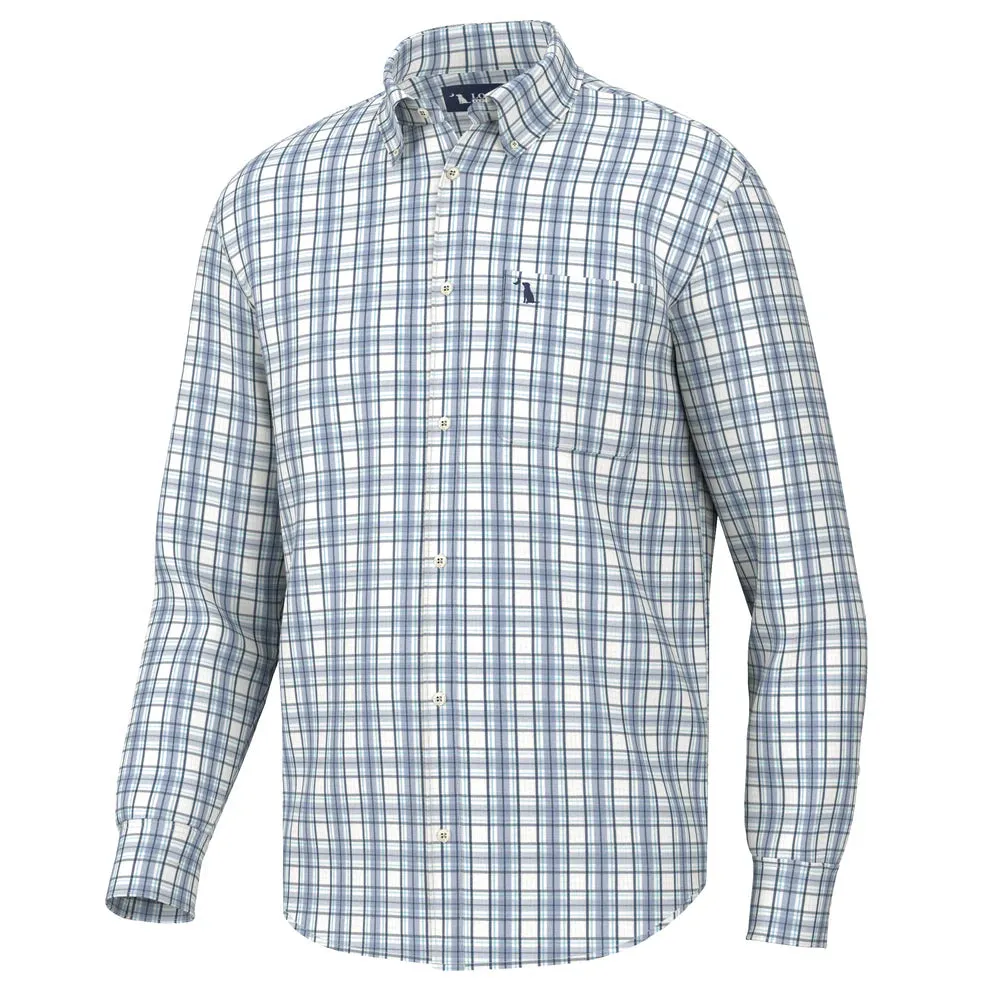 Evans Slate Blue Button Down