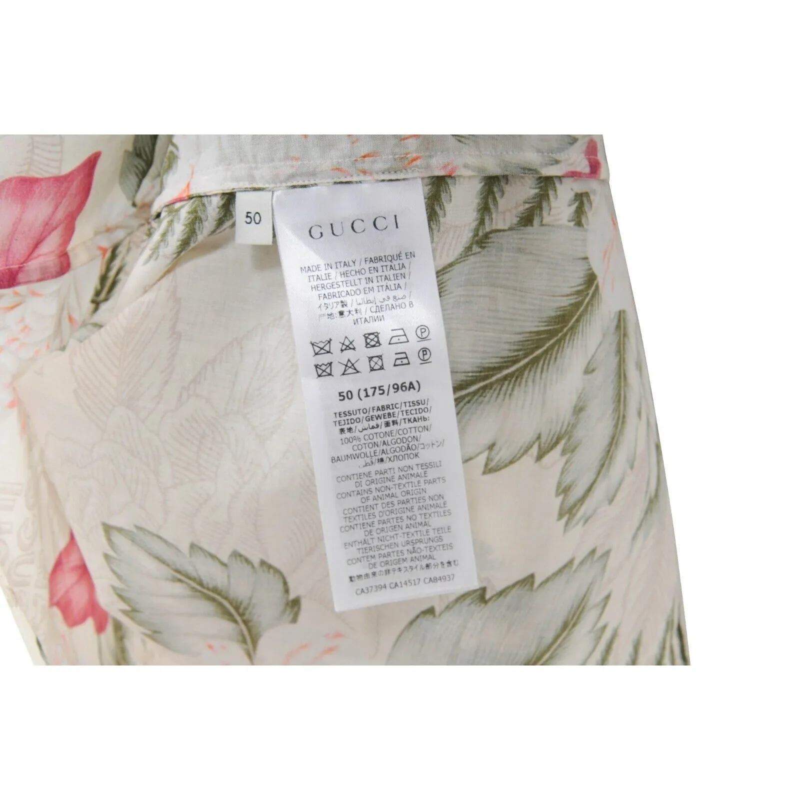Floral Hawaiian Print Button Down Dual Pocket Bowling Shirt