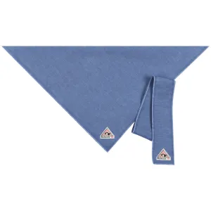 FR MIDWEIGHT COMFORTOUCH BANDANA AND HEAD TIE - LD-Light Denim | Bulwark HLB6