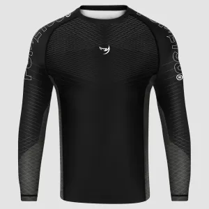Fumetsu Competitor MK2 Long Sleeve Rash Guard Black/Black