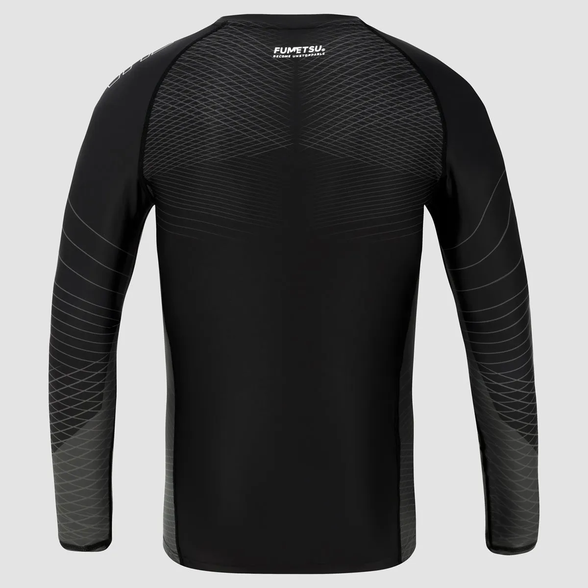 Fumetsu Competitor MK2 Long Sleeve Rash Guard Black/Black