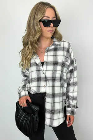 Gemini Plaid Button Down Top - FINAL SALE