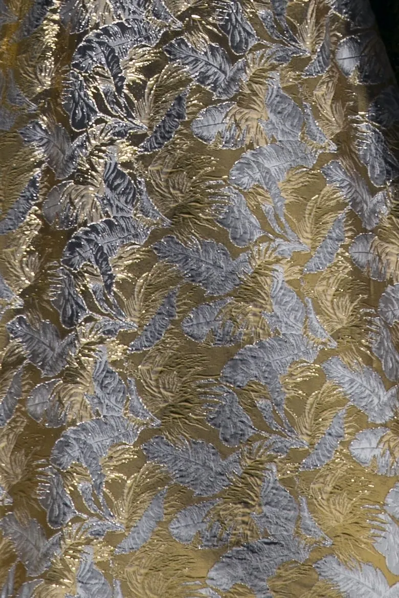 GOLD EMBROIDERED DRESS