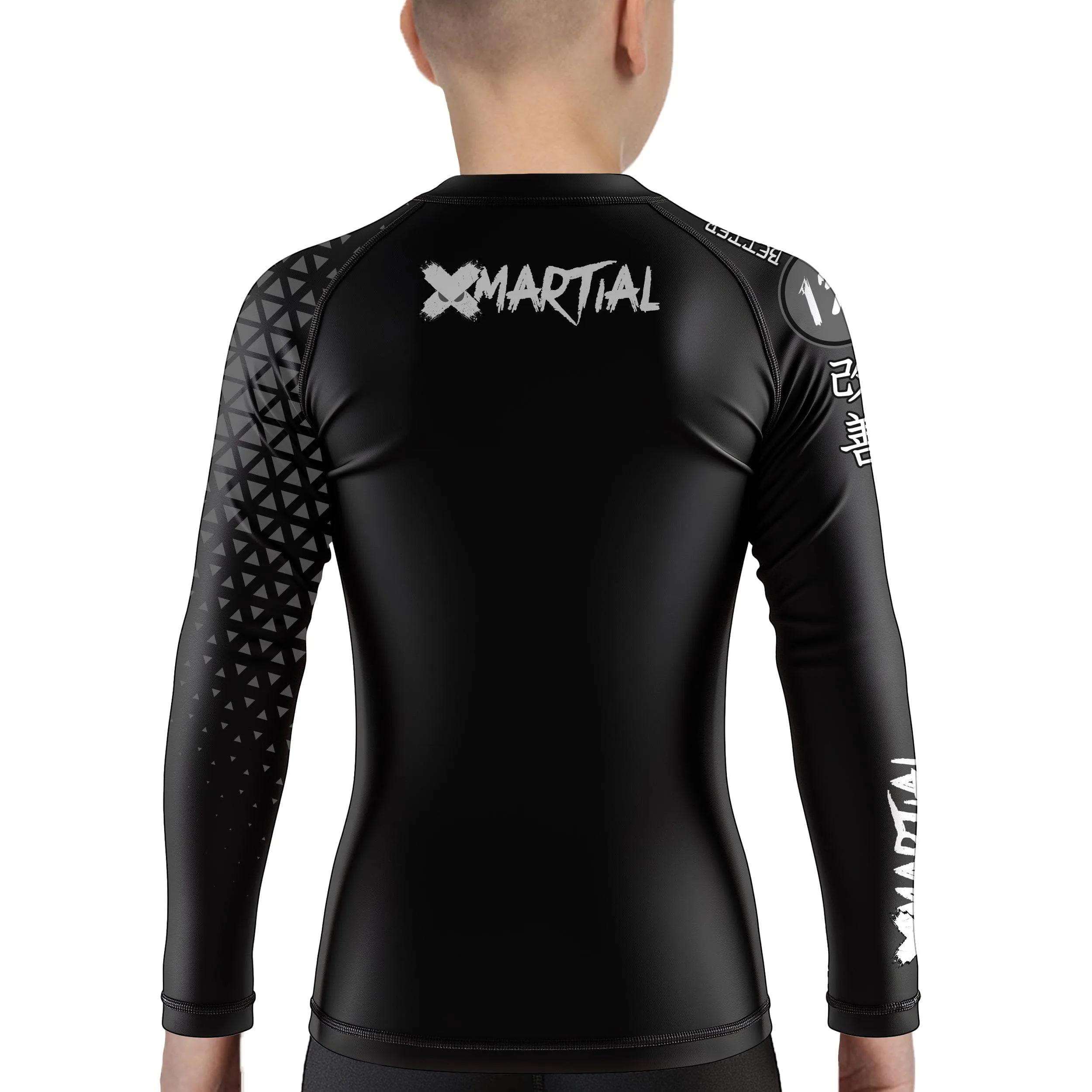 Grappler Kids Rank BJJ Rash Guard