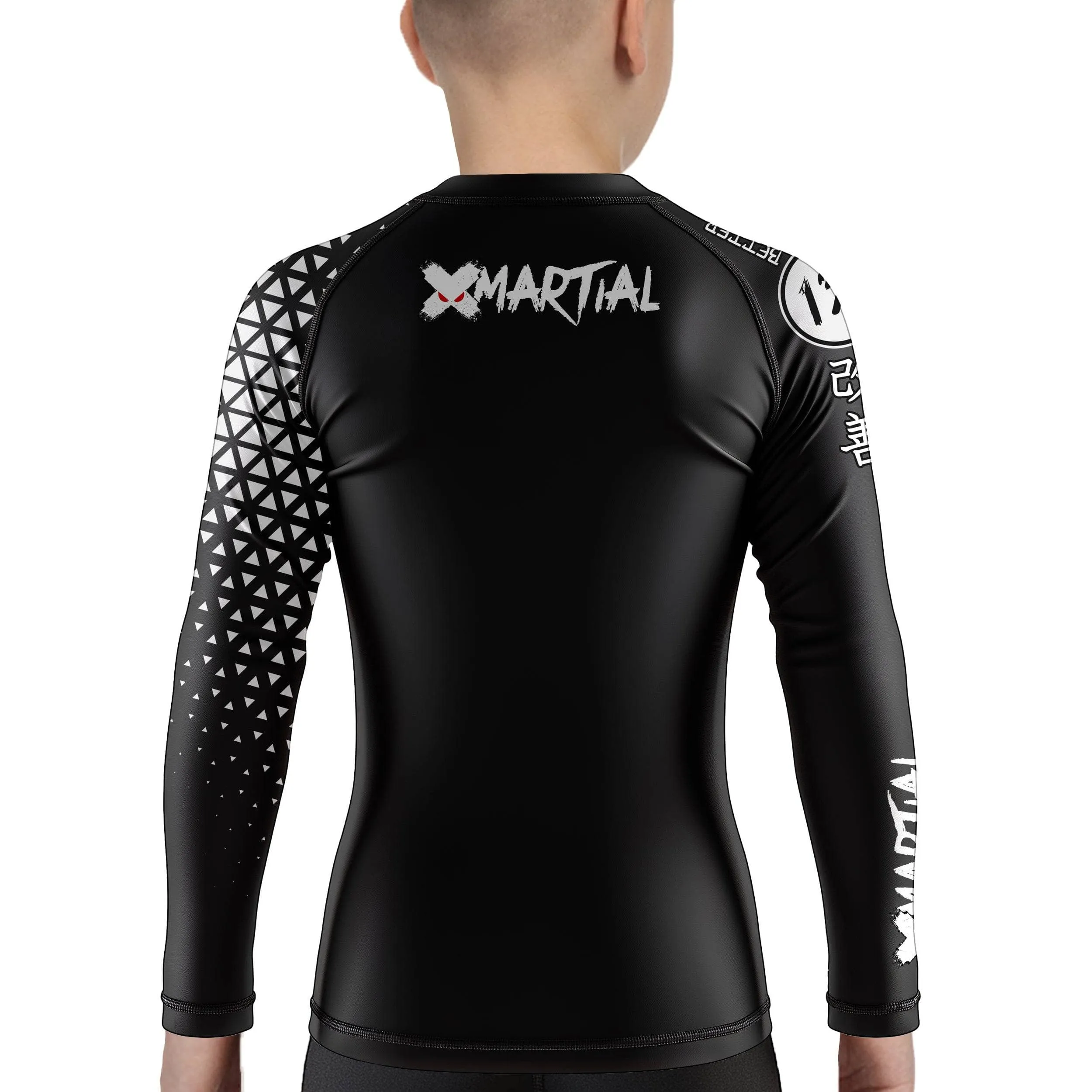 Grappler Kids Rank BJJ Rash Guard