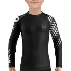 Grappler Kids Rank BJJ Rash Guard
