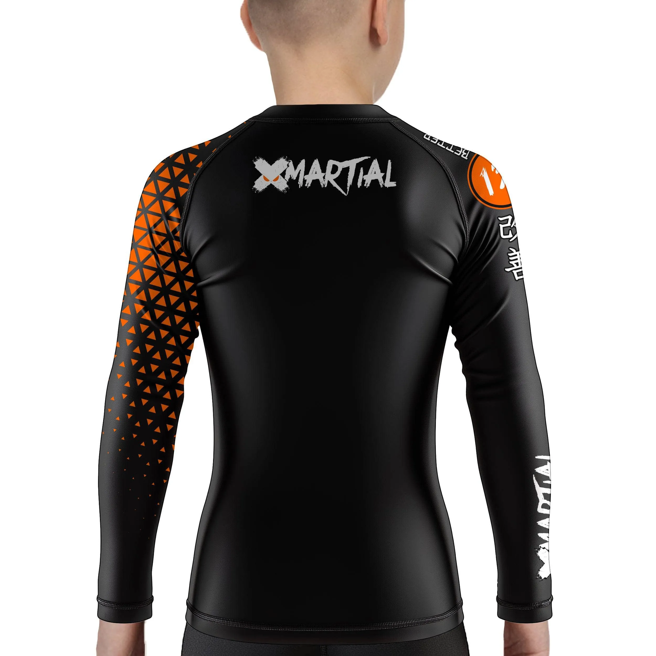 Grappler Kids Rank BJJ Rash Guard